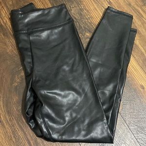 Abercrombie Vegan Leather Leggings